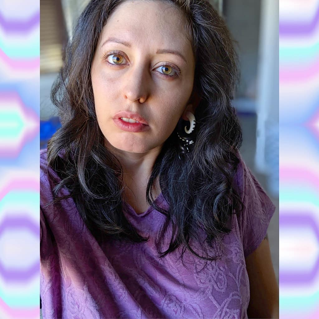 White Purple Black Octopus Tentacle Earrings Fake Gauge Earrings