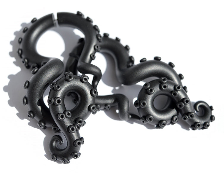 Goth Ohrringe Gothic Oktopus Tentakel Ohrringe Gruseliger Goth Schmuck