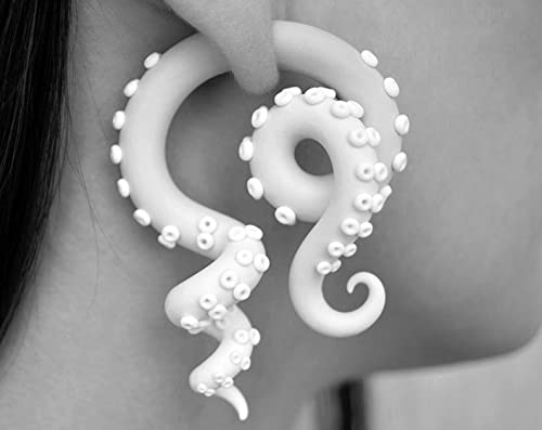 Tentakelohrringe The Call of Cthulhu Octopus Ohrringe Ohrmessgeräte