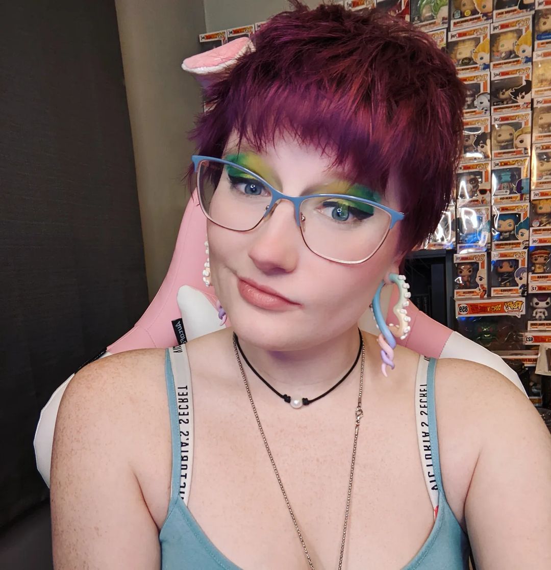 Regenbogen Yami Kawaii Pastell Goth Tentakel Ohrringe Süße Fee Kei Mode