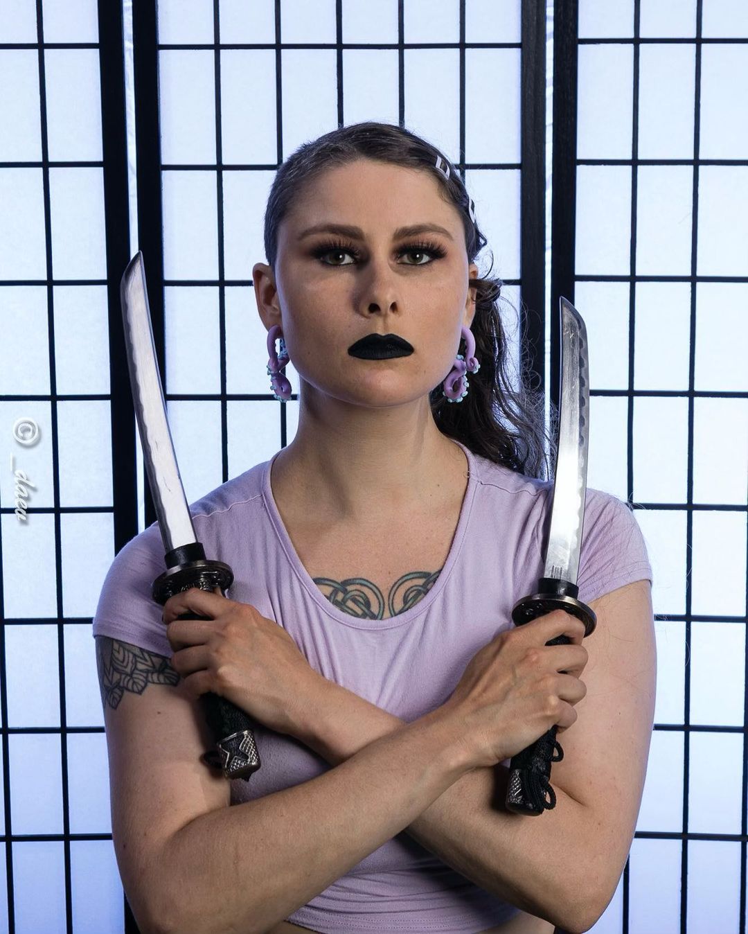 Süße Tentakelohrringe im Lolita-Modestil Yami Kawaii Pastel Goth