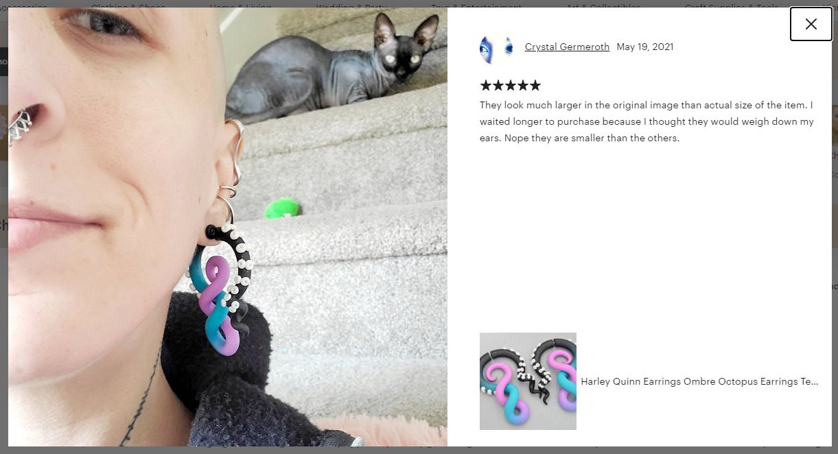 Doppelhelix Oktopus Tentakel Ohrringe echte und gefälschte Ohrmessgeräte Plugs Tapers