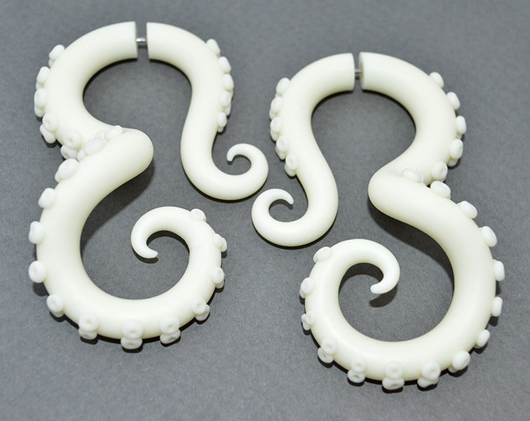 Glow In The Dark Ohrringe Artisan Oktopus Tentakel Ohrringe Ohrmessgeräte