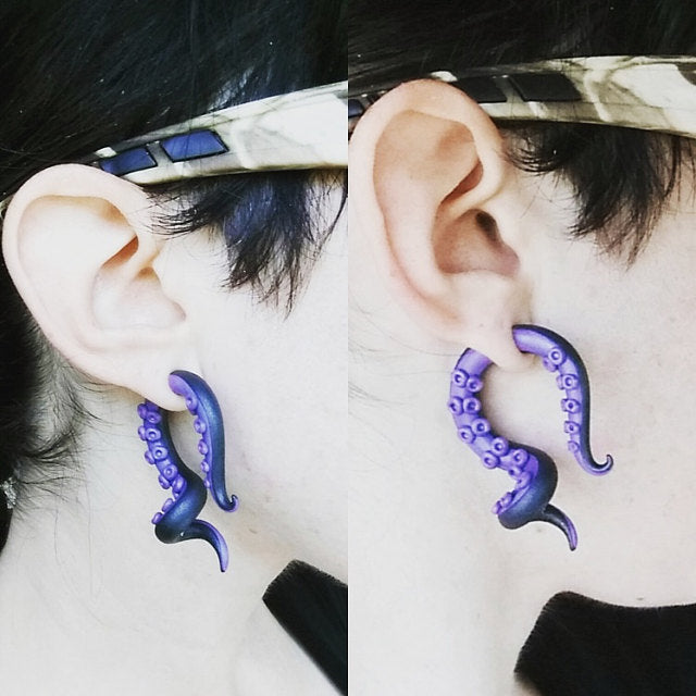 Ursula Ohrringe Die Meereshexe Tentakel Ohrringe Oktopus Ursula Cosplay
