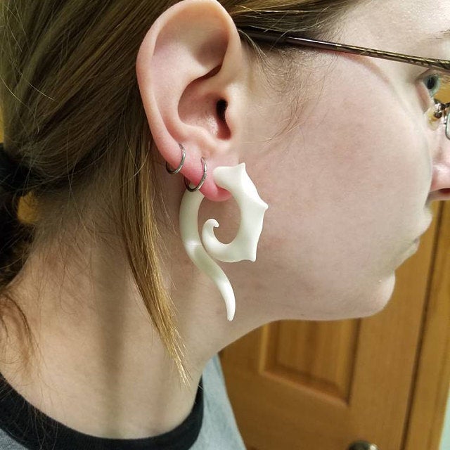 Gauges for online regular earrings