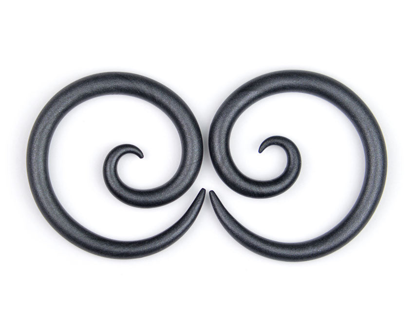 Spiral Gauges or Spiral Earrings Handmade True Gauges and Fake Gauge Earrings